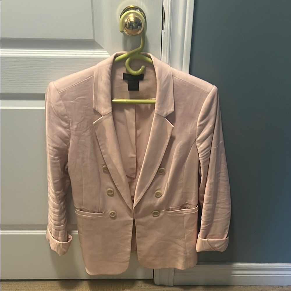 Donna Karan Pink Women's Blazer